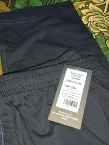 Dark Blue Track Pant Cotton
