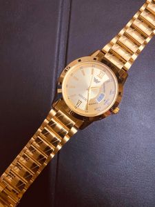 Abrexd Gold Watch| Matte dial with Date function|