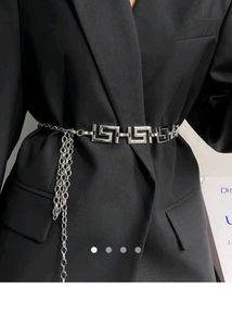 Silver Waist Chain Belt