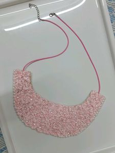 Handmade Diamond Floral Necklace For Any Occasion