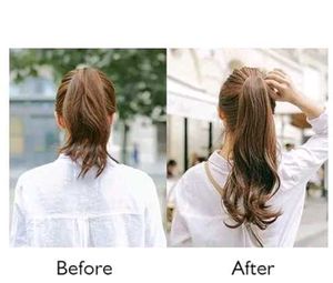 Black Claw Clip Ponytail Extension