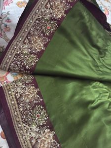 Heavy Party Wear Banarasi Silk Saree