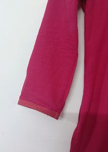 Staright Pink Kurta