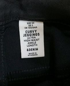 H&amp;M Leather Jeans