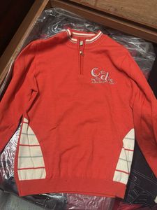 Retro Orange Pullover