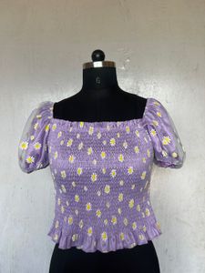 Daisy Off-the-Shoulder Top