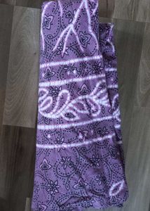 Purple Printed Ethnic Skirt