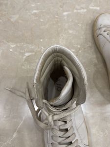 White High-Top Sneakers