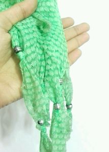 Pink And Green Dupatta For Girls 🌟