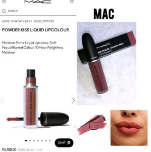 Mac Pink Roses Liquid Lipstick