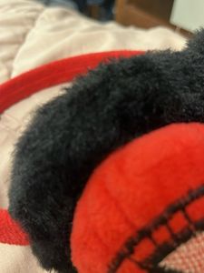 SpiderMan cute red Earmuffs
