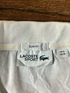 Lacoste Classic White Pique Polo