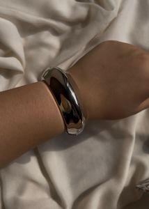 Silver Chunky Bangle