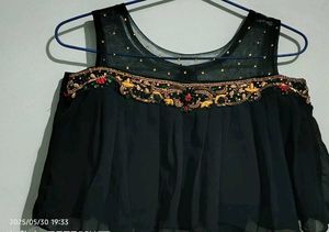 Girls&#39; Festive Top &amp; Skirt Set