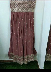 HEAVLY WORKED WEDDING GOWN WITH DUPATTA
