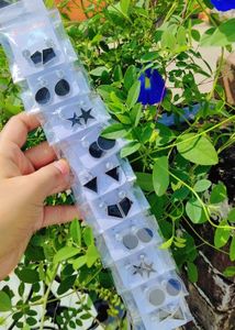 Geometric Stud Earring Set