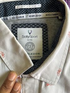 Solly Sport Wimbledon Shirt cash Only