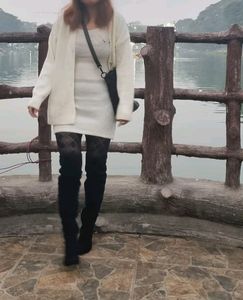 Reming Set Of Dress And Cardigan