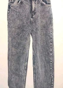 Acid Wash Denim Jeans