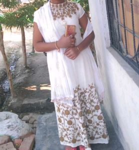 Elegant White Kurta Set