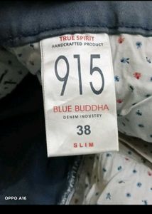 Blue Buddha Gray Denim Jeans