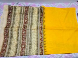 Elegant Yellow Saree
