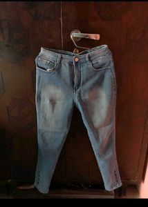 Simple Denim Jeans For Women