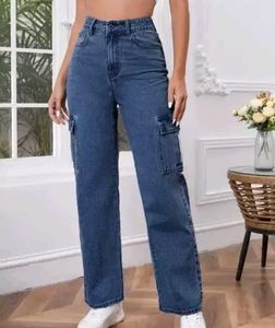 Cargo Straight Fit Jeans