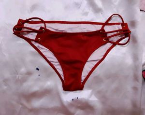 Red Bikini Bottom panty