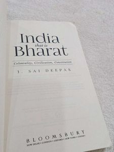 India that is Bharat