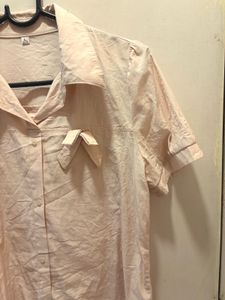 Blouse with Bow Detail