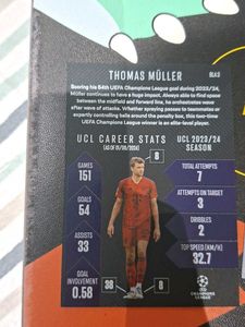 Topps Thomas Muller &amp; Rodrygo Cards