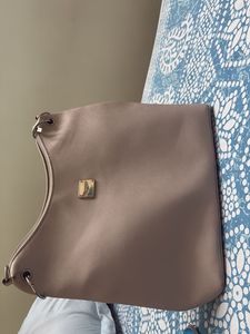 Beige Tote Bag
