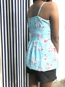 Cute Sky Blue Top