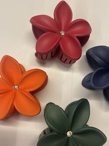 3 Flower Hair Clips