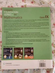 Cengage foundation Series For Jee Class 9