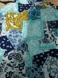 Patterned Button-Down Shirt