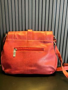 Red Crossbody Handbag
