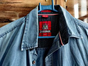 Rough Look Denim Shirt