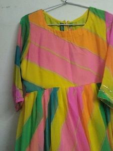 Beautiful Festive Wear Anarkali Set