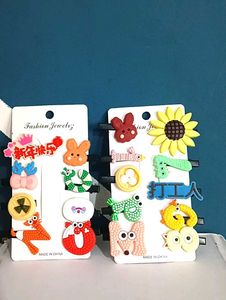 Asethtic Korean Hair Clips (18)Pc