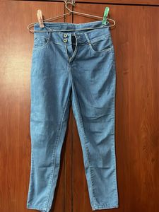 Light Wash Denim Jeans