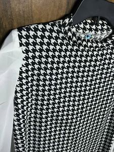 Houndstooth Mini Dress