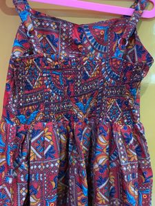 Beautiful Dress With Strap