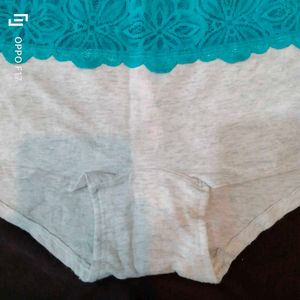 Cute Blue Lace Briefs