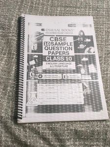 Class 10 english sample paper oswall print out