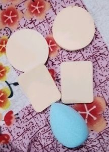 Makeup Brushes And Sponge