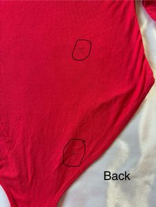 Forever21 Red Bodysuit