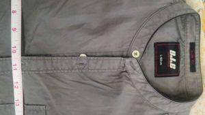 Mandarin Collar Oxford Shirt