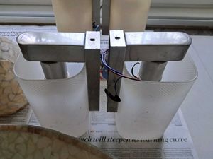 Vintage Ceiling Light Fixture Set